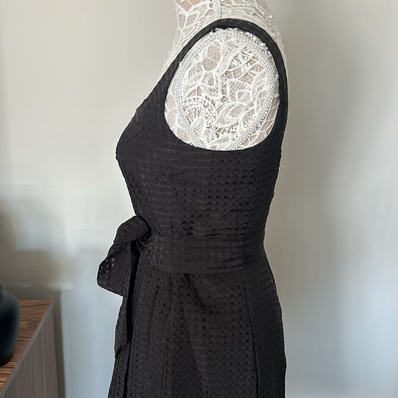 ANNE KLEIN -NWOT- Organza Dress in Black - Picture 8 of 9